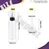 Swpeet 15Pcs Clear Dispensing Bottles with Small Funnels Kit, 4oz