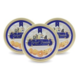Royal Danish Premium Butter Cookies- Festive Tin (16 oz) (3)