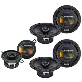 Harmony Audio Compatible with 2002-07 Jeep Liberty (2) HA-R65 HA-R35 New OEM Speaker Replacement Upgrade Package