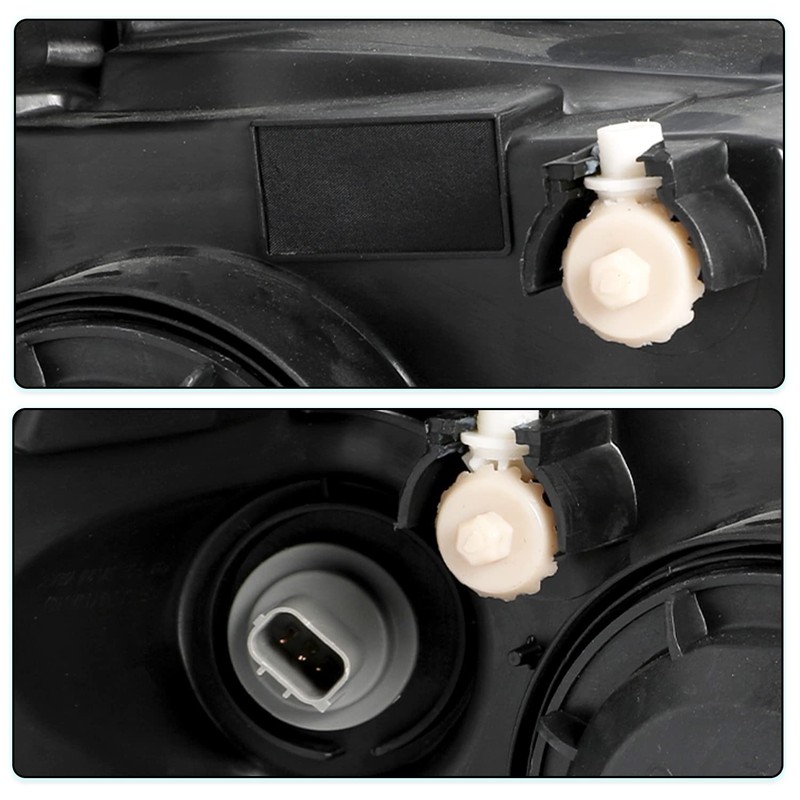 TUSDAR Fits For 2012-2016 Chevy Sonic Halogen Headlights Replacement Chrome