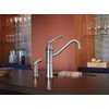 Moen Wetherly Spot Resist Stainless High-Arc Kitchen Faucet with Side