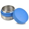 LunchBots Rounds Leak Proof 4 oz. Stainless Snack Container Jar,