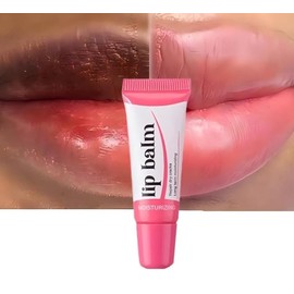Lip Lightening Balm Dark Black Removal Exfoliation Pigmentation Fade Dull Pink Balm Anti-Crack Moisturizing Nourishing Lip Care Smokers and Non-Smoker