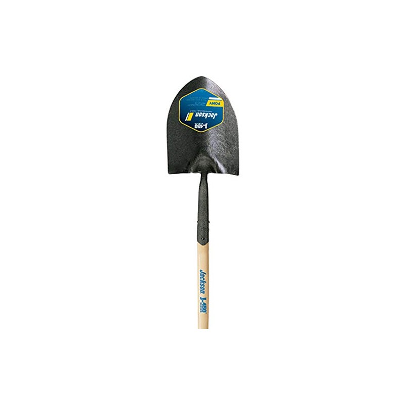 Jackson 1201900 J-450 Pony Round Point Shovel with Forward Step