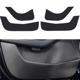 tomtask New Mazda CX-30 Carbon Look Front Rear Door Trim Guards Set of 2
