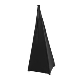 Abaodam Adjustable Speaker Stand Cover Polyester Tripod Skirt for Live Shows Foldable Blackout Cloth Protective Cover for Band Use