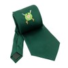 Deitert Shooting Tie Extra Long with Embroidered Emblem, Green