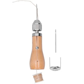Gsycle Leather Hand Sewing Awl, Professional Stitcher Needles Kit Speedy Stitcher Sewing Awl for DIY Leathercraft Canvas Bags