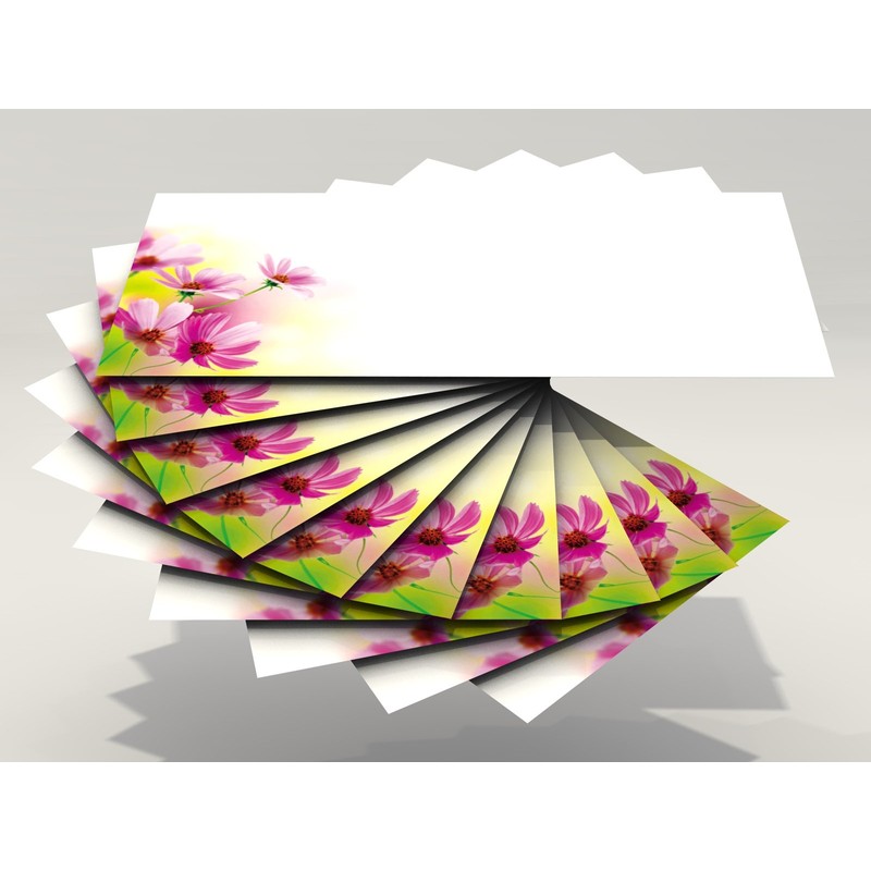 Writing Paper Set "Summer Flowers" 20 Sheets of A4 +