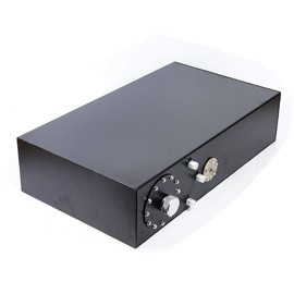 PIAOCAIYIN 17 Gallon /65 L Aluminum Fuel Cell Gas Tank, Aluminum Race Drift Fuel Cell Gas Tank Built In Fuel Sending Unit for Street Rods/Street/Jeeps (Black)