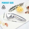 COKORA Garlic Press, Premium Metal Garlic Crusher Tool, Heavy Duty