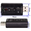 zdyCGTime USB 2.0 Virtual 7.1 Channel Stereo Audio Adapter External