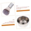 FRCOLOR Stainless Steel Shaving Brush Shaving Bowl Set Women's and