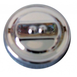 Chrome Stock Oil Cap, Fits Stock Oil Filler for Aircooled VW, Compatible with Dune Buggy