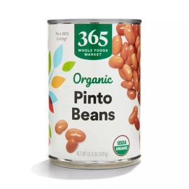 "365 by Whole Foods Market" 365 by Whole Foods Market, Organic Pinto Beans, 15.5 Ounce