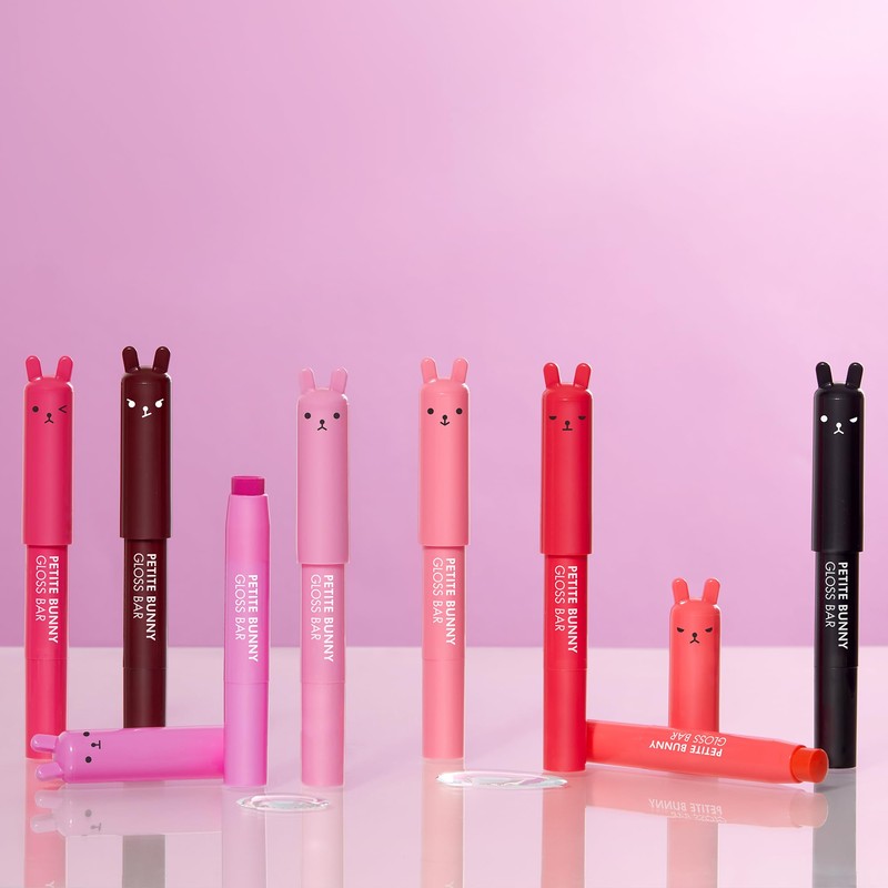 TONYMOLY Petit Bunny Lip Gloss for Women, Long Lasting Lip