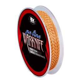 Warknife Fishing Line X8 Fishing Line 200m Red & Yellow