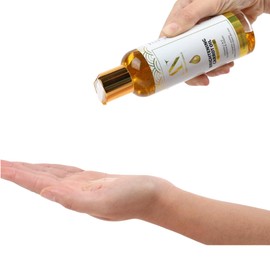 Natural Brightening Oil with Papaya, Carrot and Vitamin C for All Skin Types - Anti-Aging Brightening Serum for Face & Body - Moisturizing Face Oil for Fine Lines, Skin Rejuvenation (6.7 oz / 200ml)