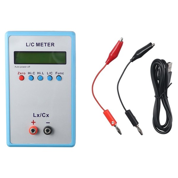 HOBBYIN LC-200A Handheld Inductance Capacitance Meter, High Precision Handheld LC