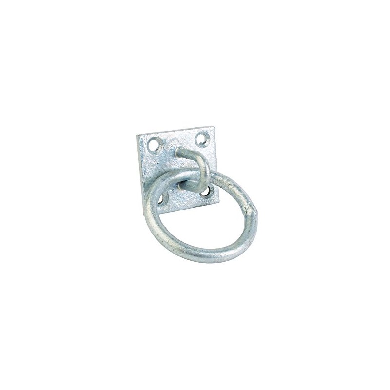 Shorefields No.515/PP Equestrian Chain Ring on Plate 50mm x 50mm