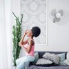 EZ-CHILL 16" Oscillating Wall Mount Fan with Remote Control, Timer,