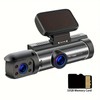 Dash Cam 3.16-Inch Dual-Lens Driving Recorder Front inside Camera G-Sensor