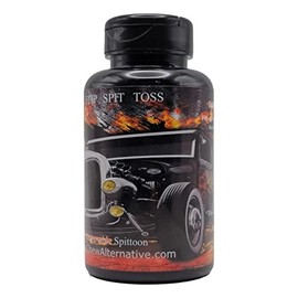 DC Crafts Nation Mud Bud Disposable Spittoon Portable Spill Proof Travel Spit Bottle - Hot Rod