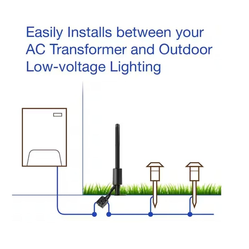 Novolink (4 Pack) Smart Bluetooth Controller for Low-Voltage Landscape Transformer