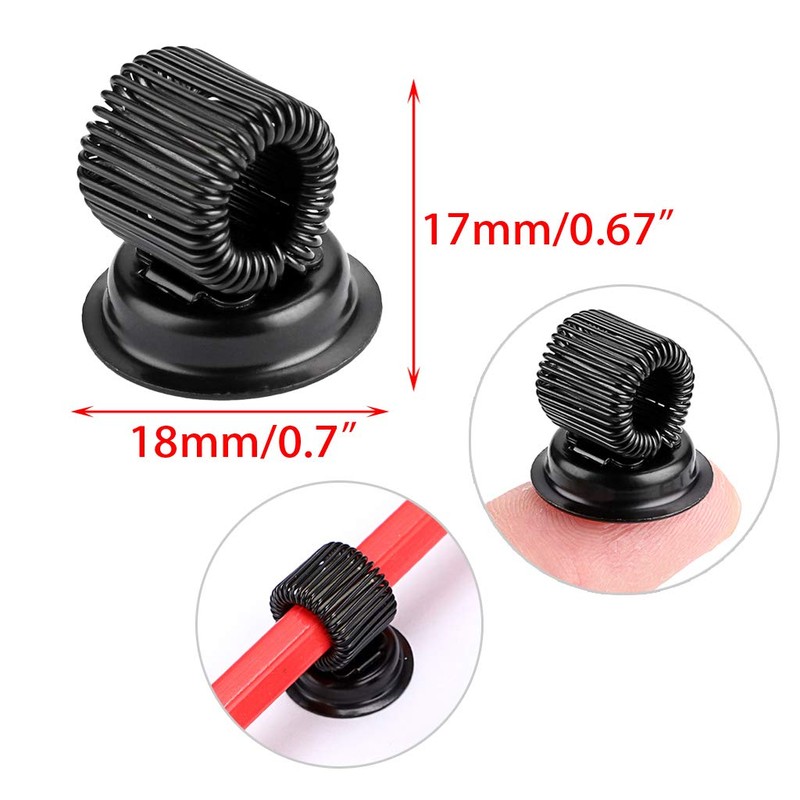 BSTKEY 4 Pack Super Strong Magnetic Pen Holder Clips with