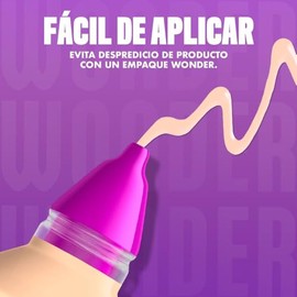 Nyx Professional Makeup, Make 'Em Wonder, Base de Maquillaje para Rostro, Acabado Mate y Resistente al agua con Fórmula Vegana, Tono Pale (Pálido Neut