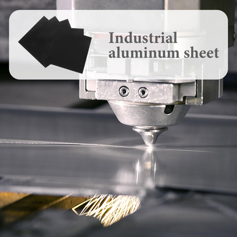 iplusmile Aluminum Plate Sign 5pcs Aluminum Sheet for Diy Craft