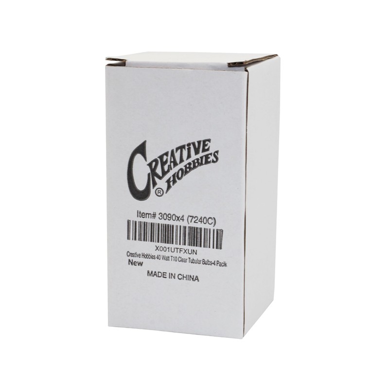 Creative Hobbies® 3090 (Pack of 4) 40T10/CL - 40 Watt