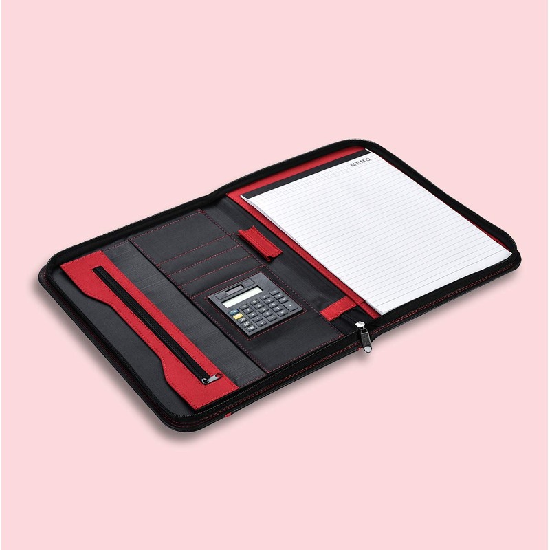 Arpan A4 Style Soft Touch Padded Office Business Conference Folder
