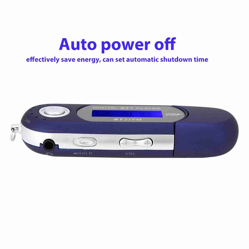 Portable Music MP3 USB Player With LCD Screen FM Radio