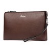 BALIDIYA Men Clutch Bag Purse Leather Wallets Wristlet Handbag Business