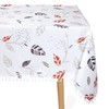 Encasa Homes Silky Polyester Table Cloth For 6 to 8