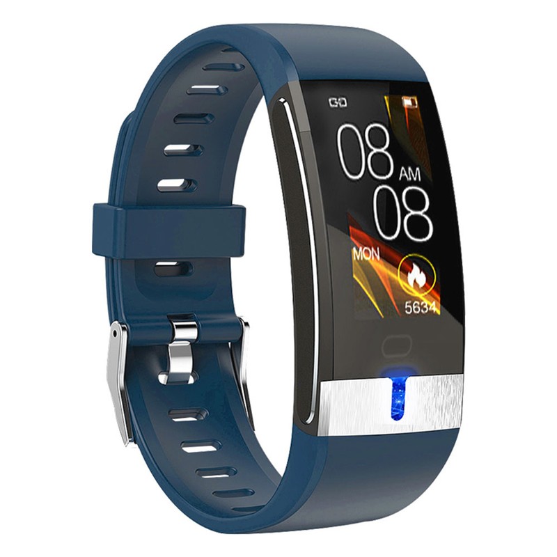 E88 Smart Sports Bracelet Healthy Step Count Multifunction Electrocardio Temperature