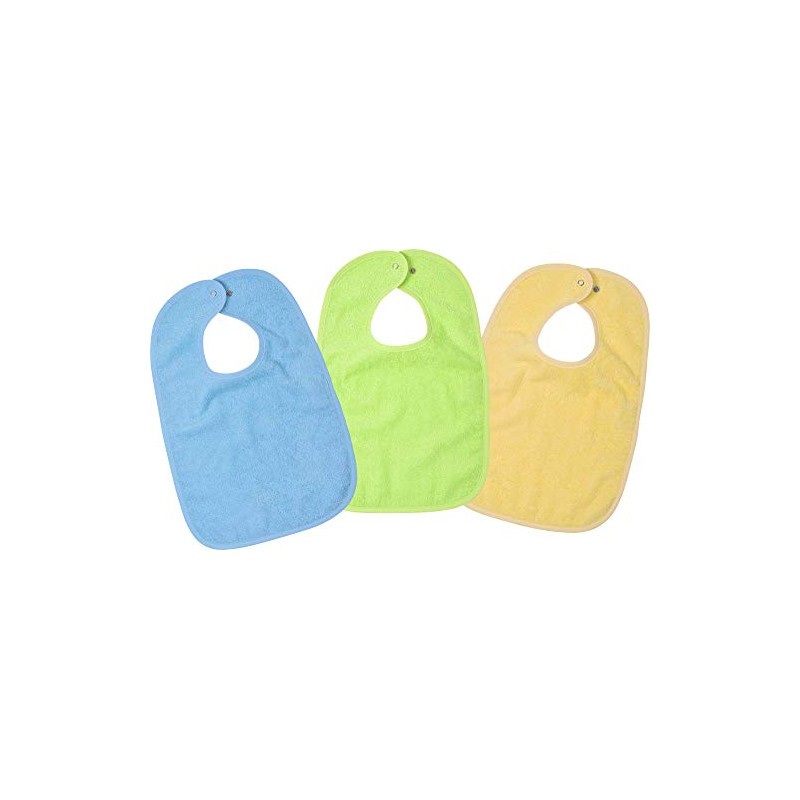 Pack of 3 Popper Bibs