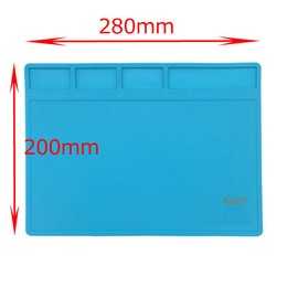 KaiYi Work Mat, Tabletop, Insulation, Mat Insulation Pad, For Welding, Withstanding High Temperature Hot Air 1622°F (500°C), Cut Resistant, Graduated, For Disassembly and Repair of Electronic