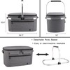 ALLCAMP OUTDOOR GEAR Large Picnic Basket 27L Shopping Basket Grocery