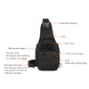 Men Chest Bag Oxford Cloth Sling Backpack Casual Shoulder Bag