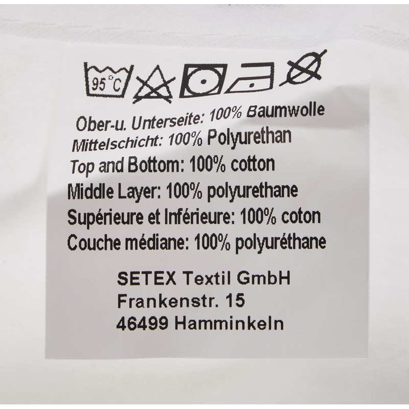 SETEX Waterproof Protective Bag for Incontinence 80 x 200 cm