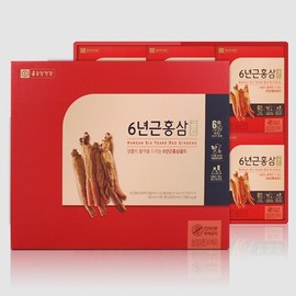 Chong Kun Dang 6-Year Red Ginseng Parents Elders First Greetings Company Holiday Health Gift Set Dad [WMFE613] / 종근당 6년 홍삼 부모님 어르신 첫인사 회사 명절 건강 선물세트 아빠 [WMFE613]