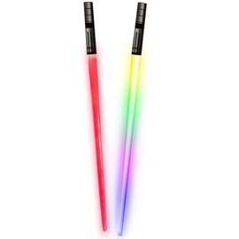 Fonowx Lightsaber Chopsticks Light up LED Glowing Chopsticks Party Lightweight Light Chop Sticks for Holiday Raves Concerts