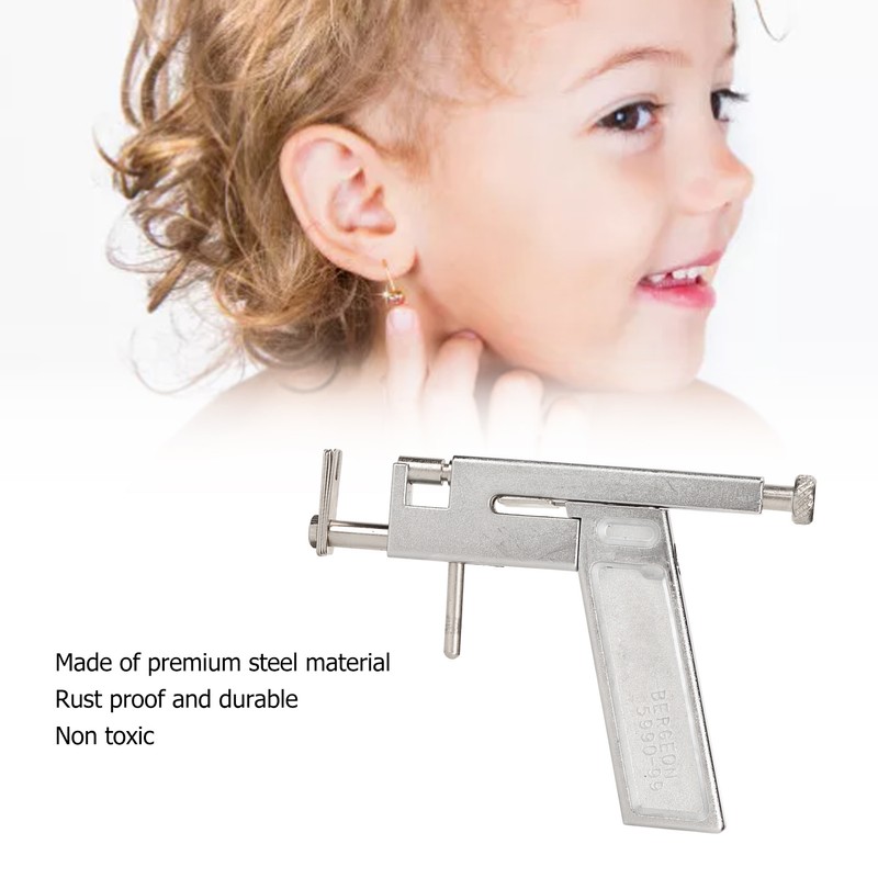 Ear Piercing Gun Professional Painless Reusable Safety Ear Piercing Machine