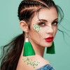 12 Boxes Weed Leaf Glitter Green Pot Leaf Sequin Leaf