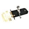 Infinity Decor 6 inch 150mm Horizontal Mortice Door Rim Lock in Polished Brass - Replaces Union 2077