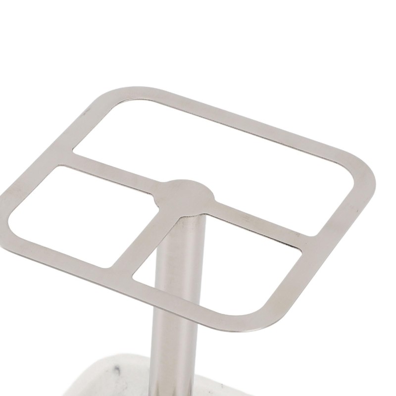 304 Stainless Steel Toothbrush Holder, Space Saving Toothpaste Storage Stand