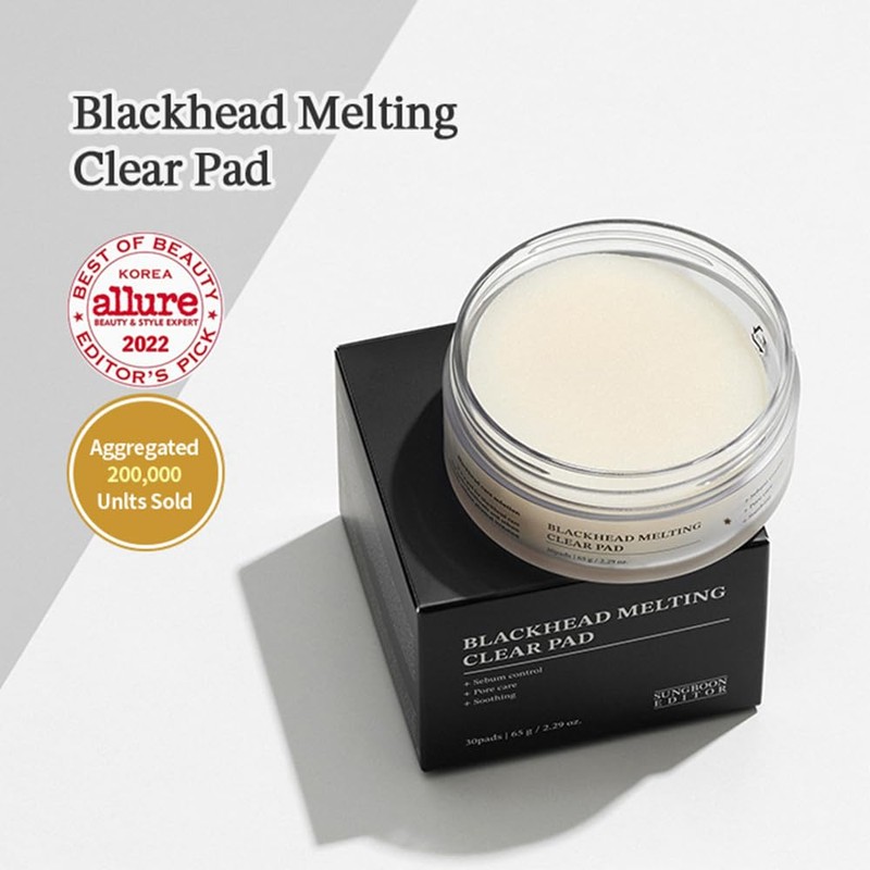 SUNGBOON EDITOR SUNGBOON EDITOR Blackhead Melting Clear Pad 65g(30pcs)