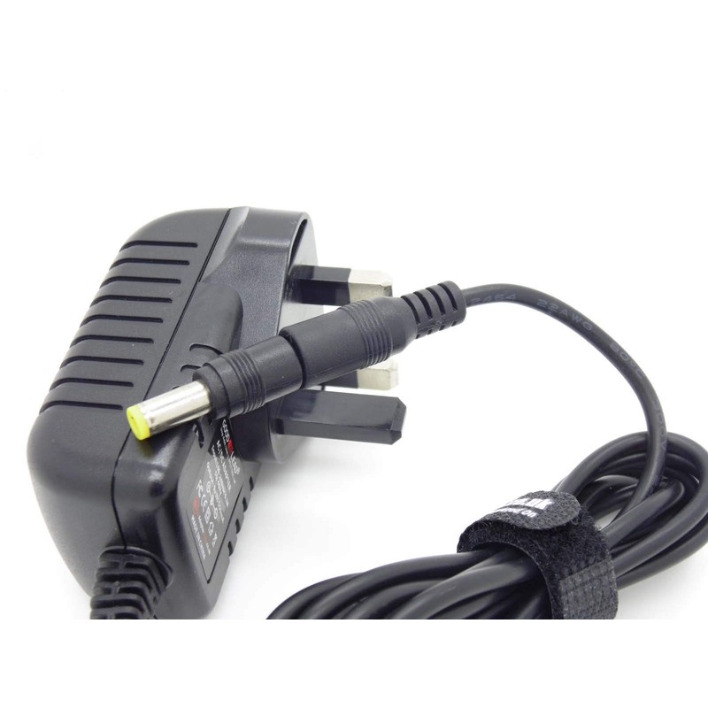 Replacement UK DC9 Volt 9 Volt 500mA Switching Adapter For